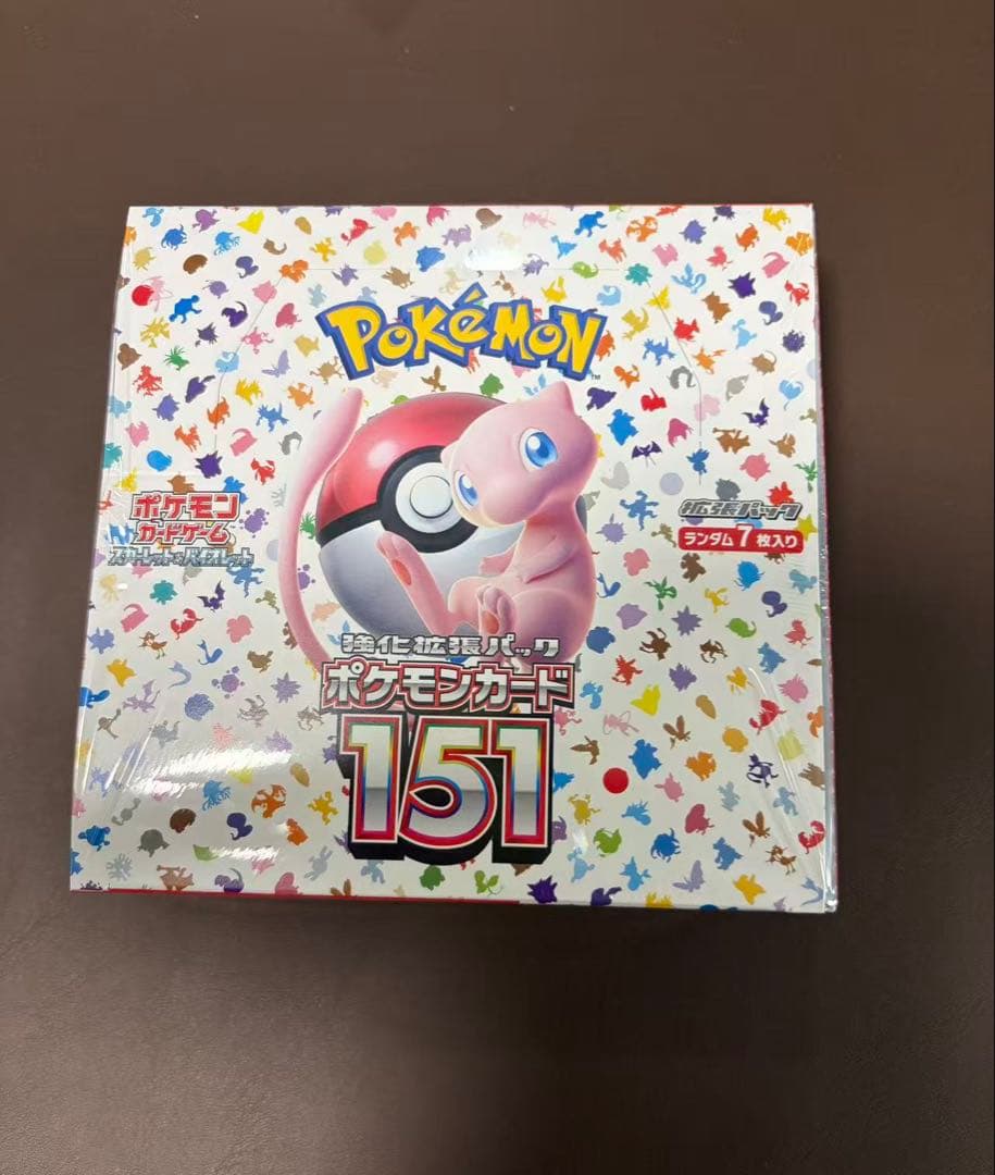 新品未開封シュリンク有　ポケモンカード151 BOX② ポケセンオンライン