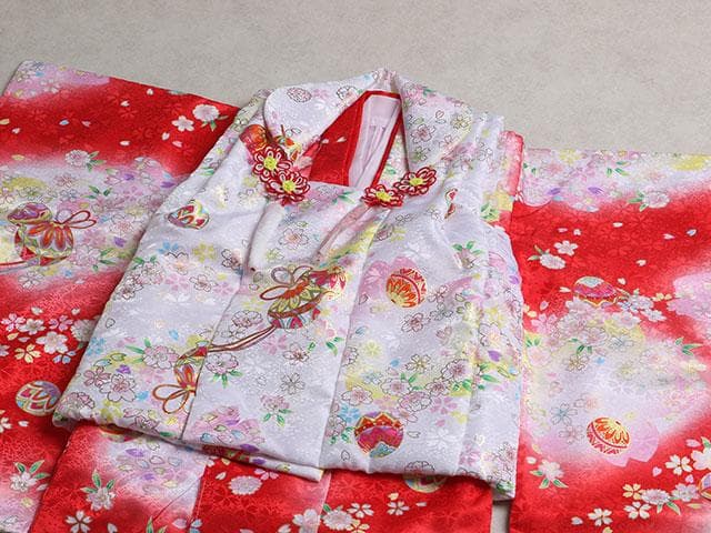 七五三 着物 被布 3歳女の子 フルセット 01521N