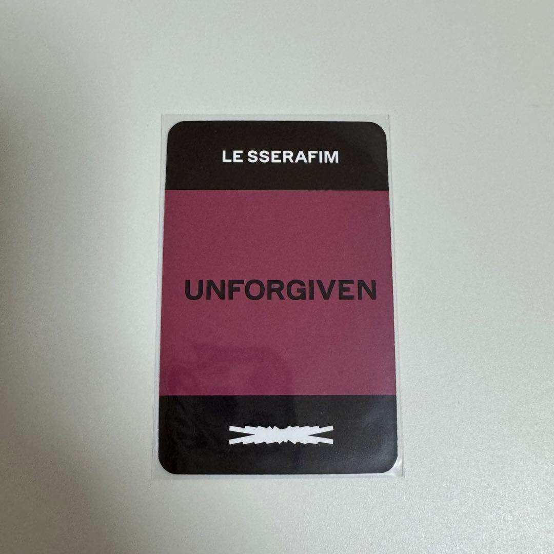 LE SSERAFIM ルセラ UNFORGIVEN 中国 トレカ ウンチェ