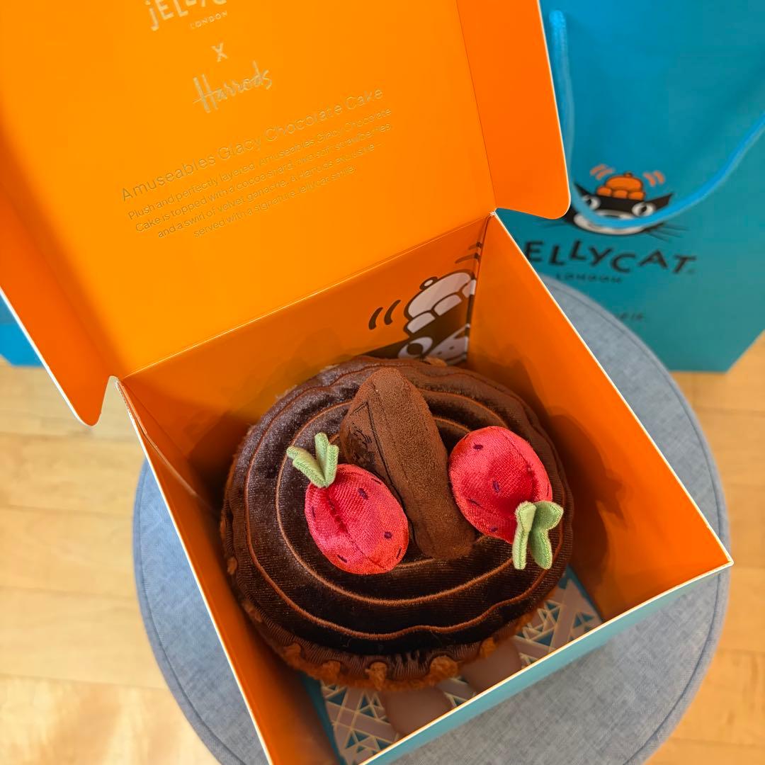  ロンドン・ハロッズ限定 Glacyチョコレートケーキセット