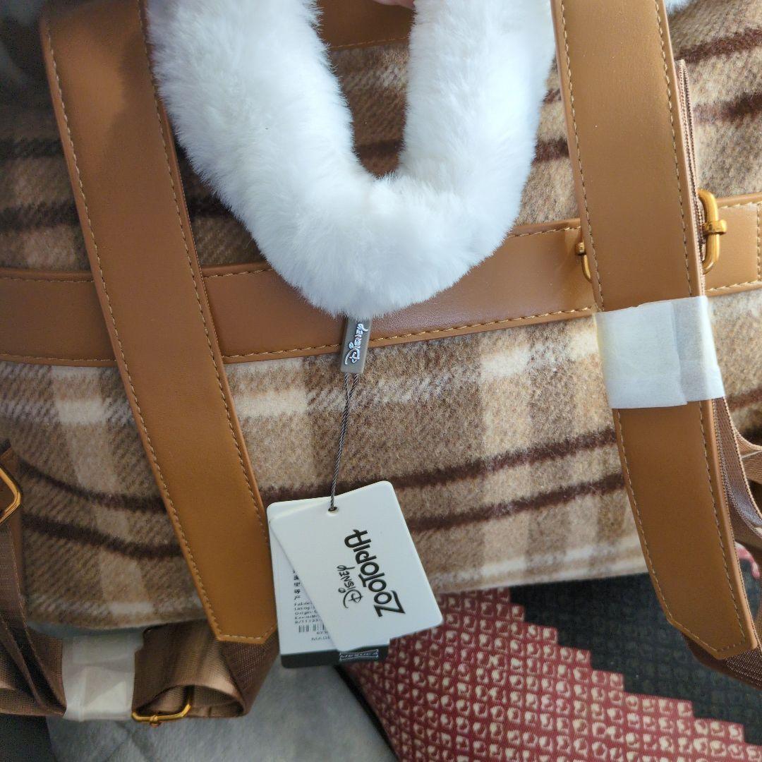 ズートピアフォックスぬいぐるみバッグ