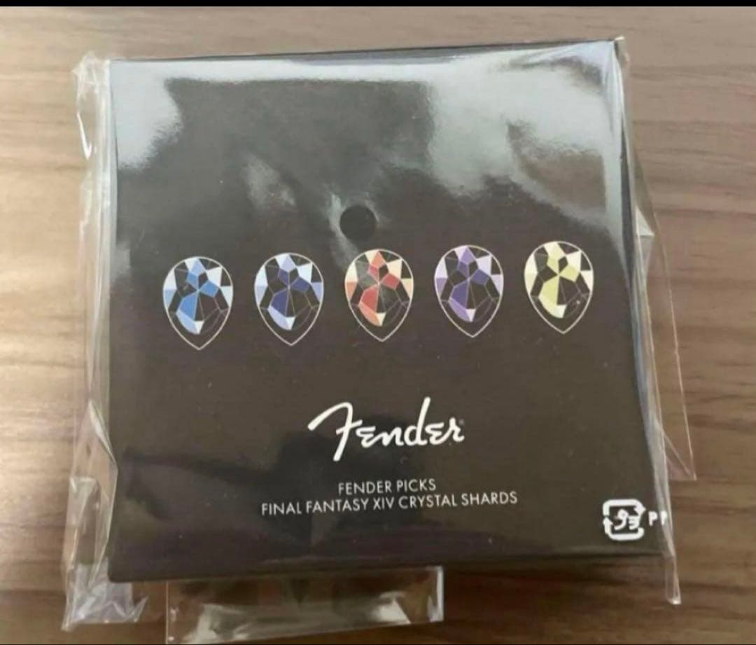 ×1 フェンダー ピック5色セット FENDER×ファイナルファンタジーXIV