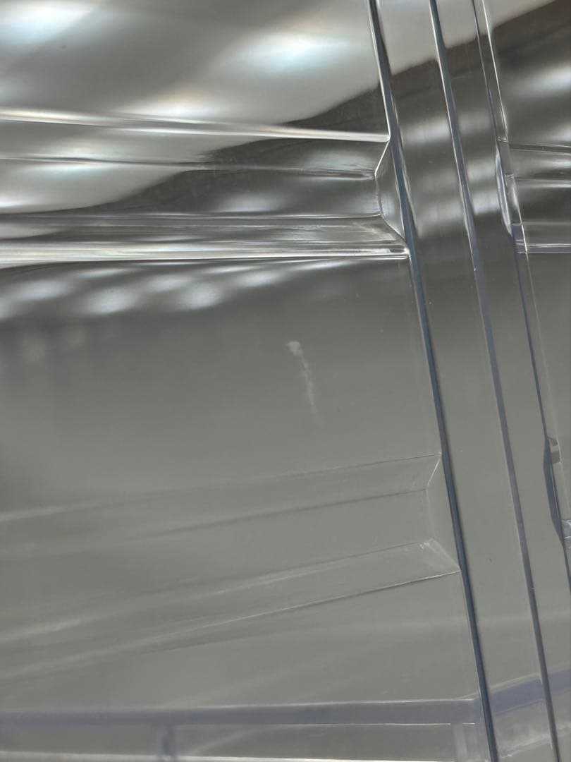 POPMART 100% ライト付き ディスプレイ コンテナ クリア(組立式)