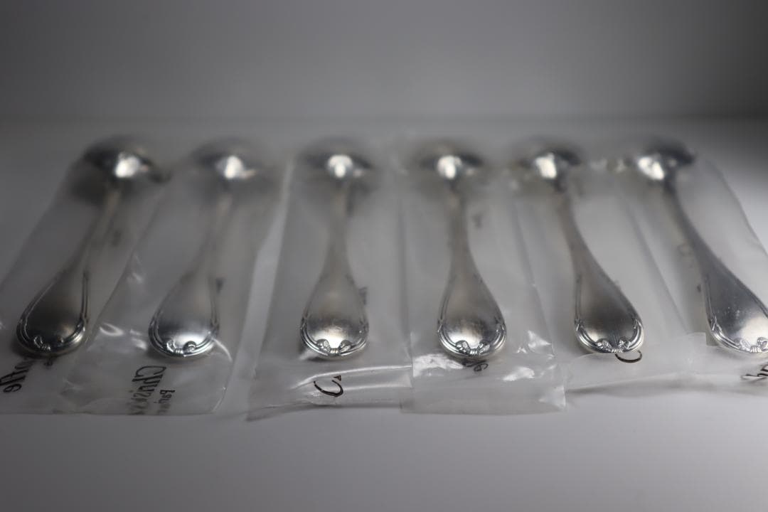 クリストフル◆リュバン◆コーヒースプーン未開封未使用品6本◆生産終了の貴重品です