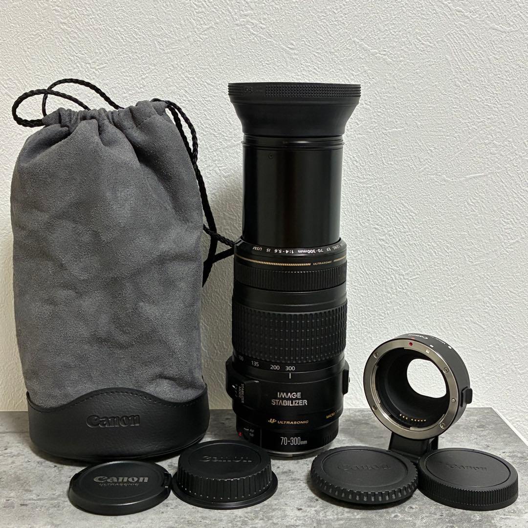⭐️美品⭐️Canon EF 70-300mm & EF EOS M アダプター