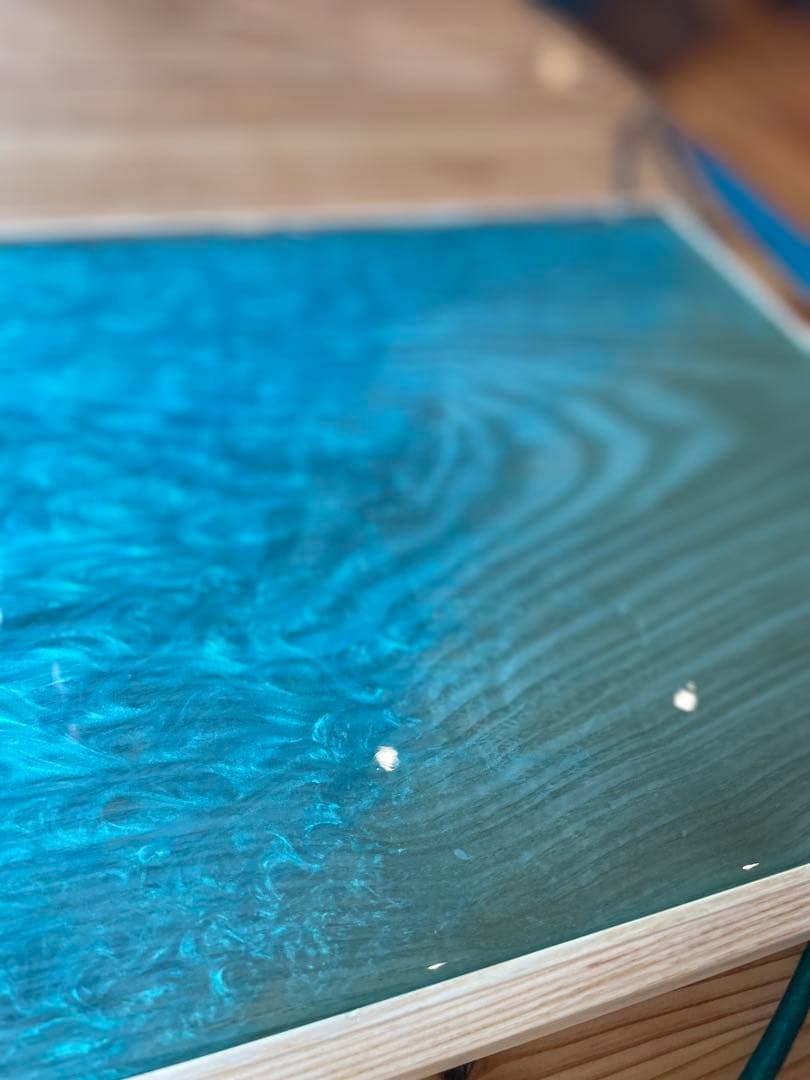 刻Craft エポキシレジントレー　Ｌサイズ　刻Stockグレード