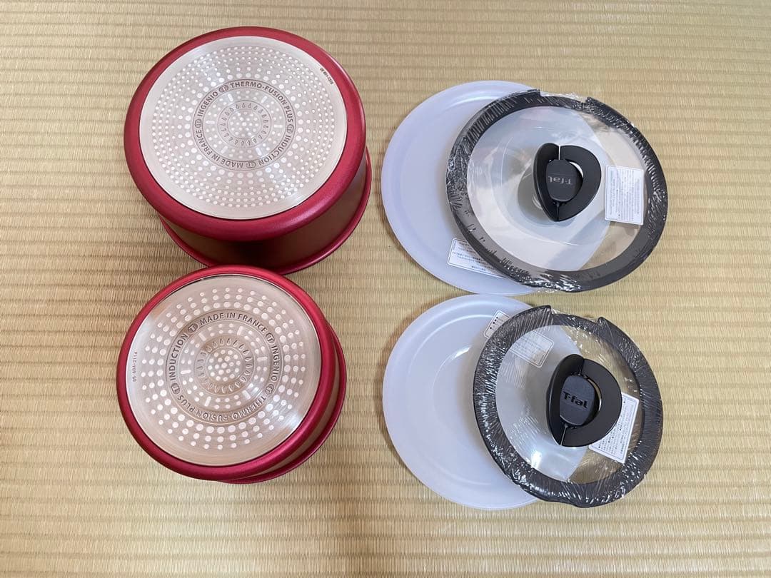 新品　ティファール IHルージュアンリミテッド　ソースパン　6点セット