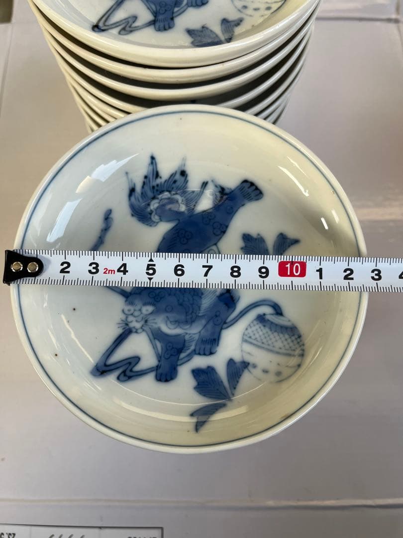古伊万里、染付皿20枚