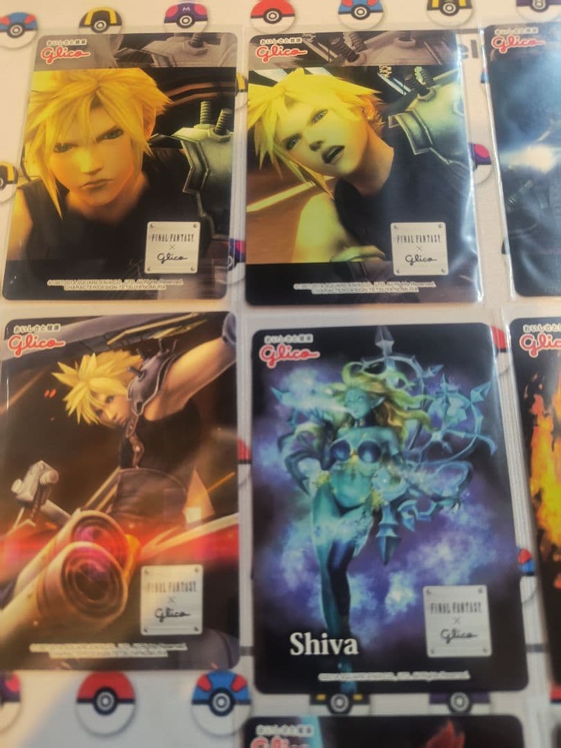 ファイナルファンタジー7　グリコ　コラボ　非売品カード10種セット　美品