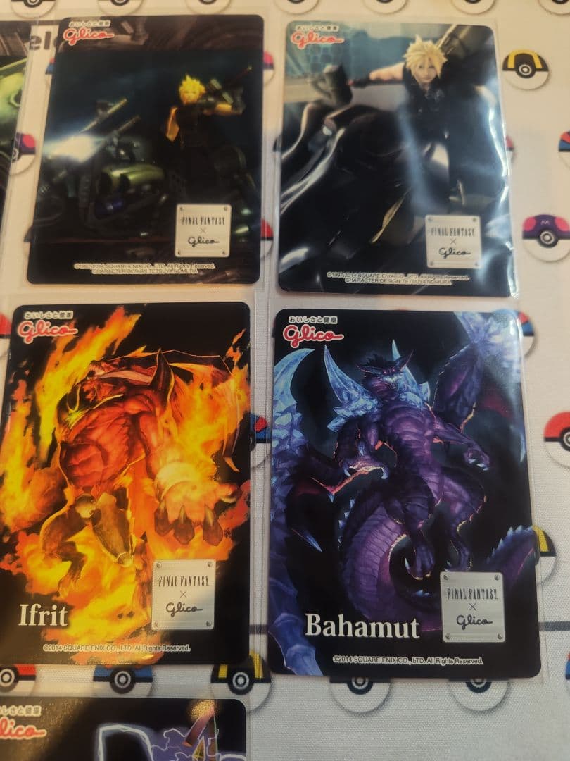 ファイナルファンタジー7　グリコ　コラボ　非売品カード10種セット　美品