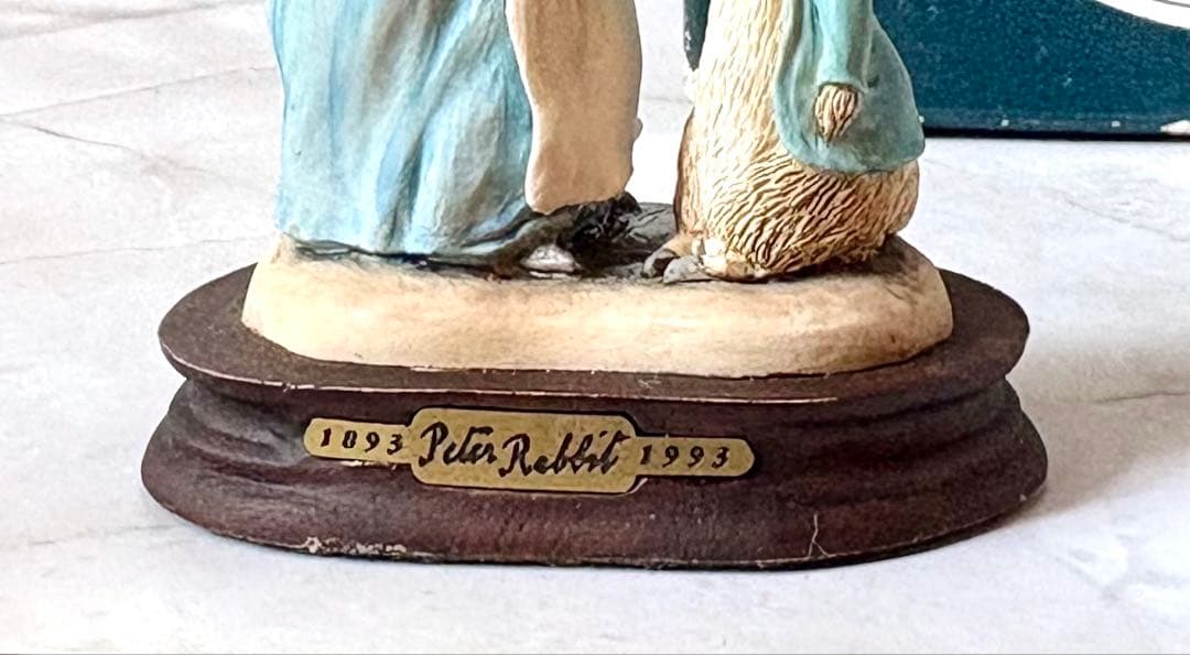 ピーターラビット　◆希少100周年記念　【Mrs.Rabbit & Peter】