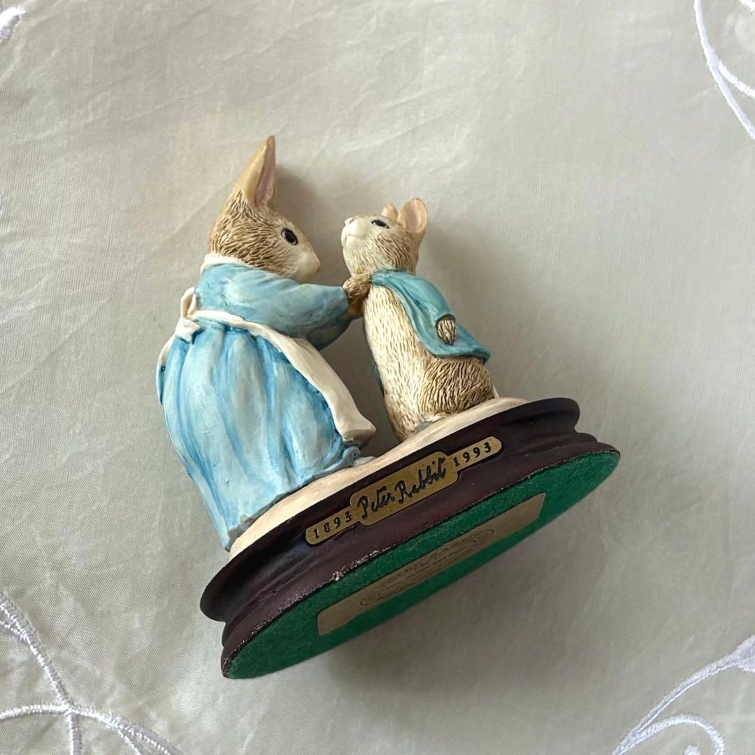 ピーターラビット　◆希少100周年記念　【Mrs.Rabbit & Peter】