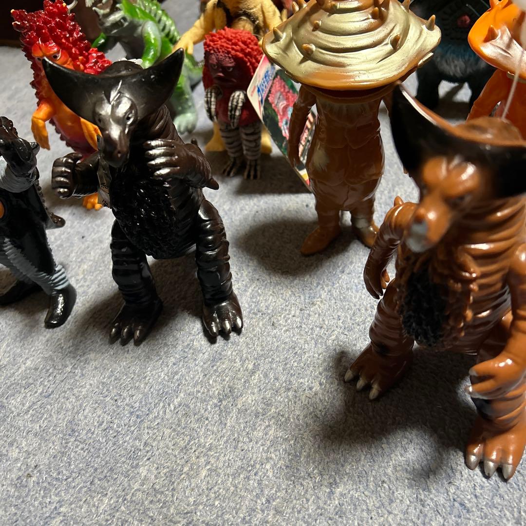 ウルトラ怪獣ソフビ10体