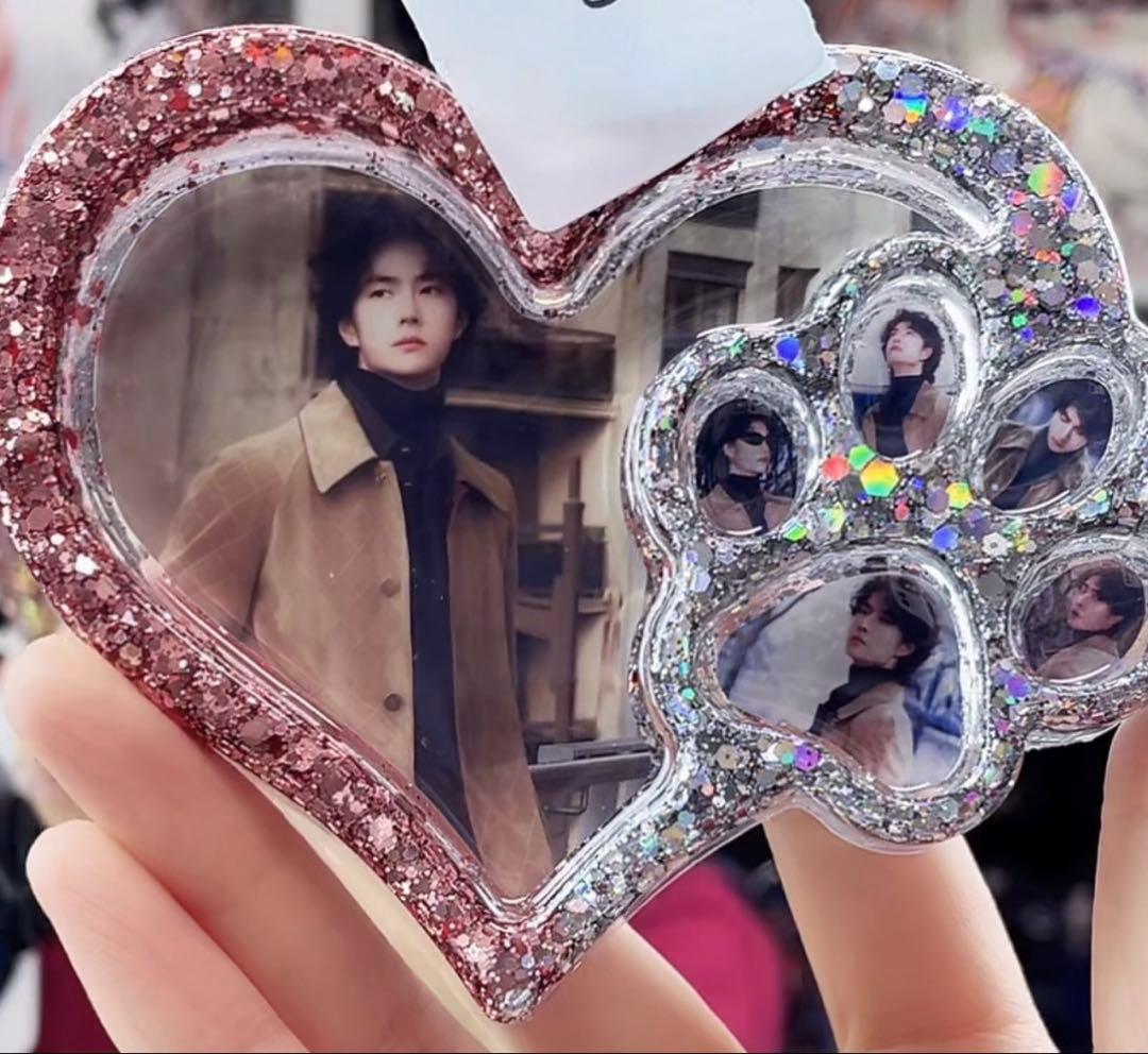 王一博 新しいレジン　ハート&肉球 置物 6点セット❣️確認用❣️0405