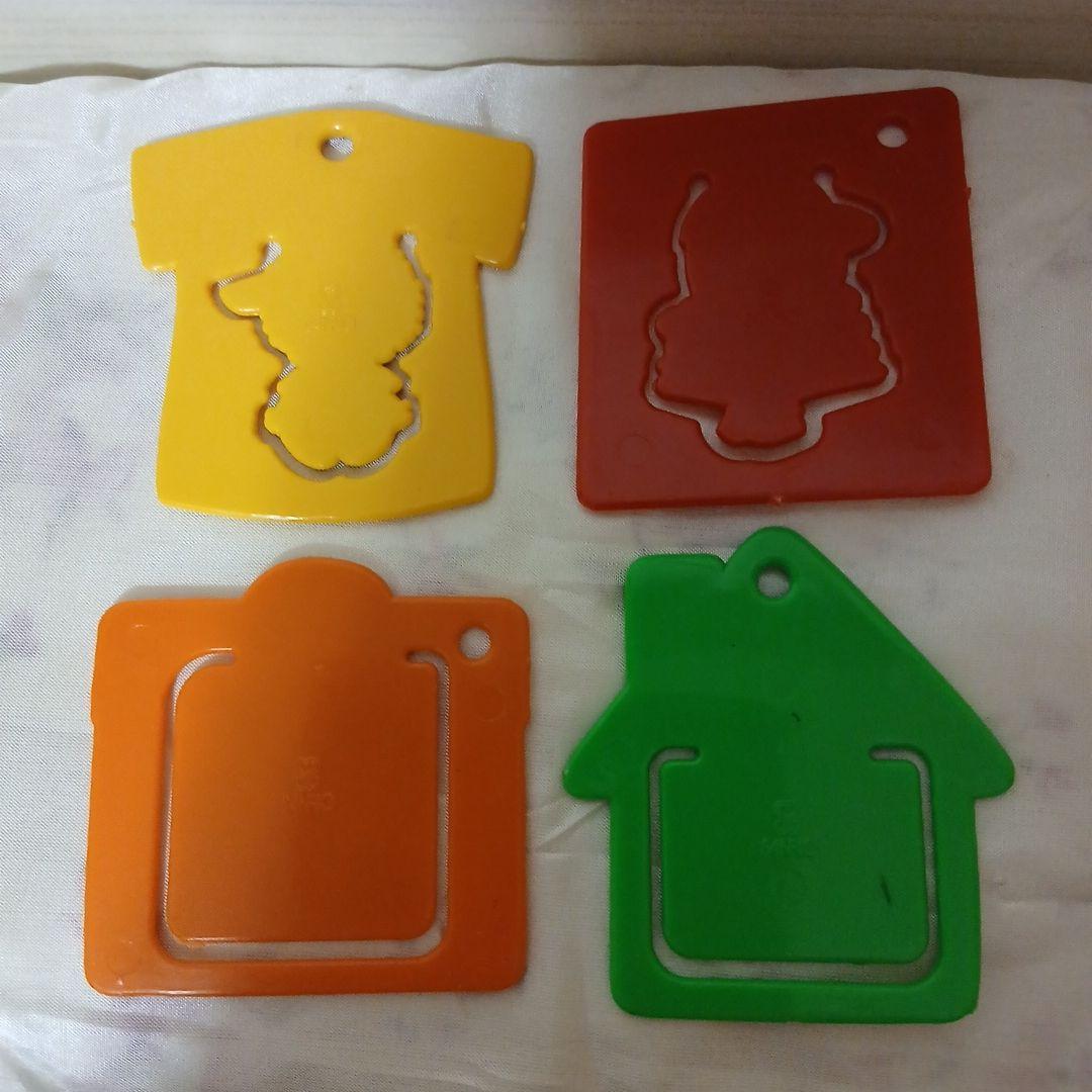 【希少当時物】サンリオ　キャラクター　クリップ　4点セット品