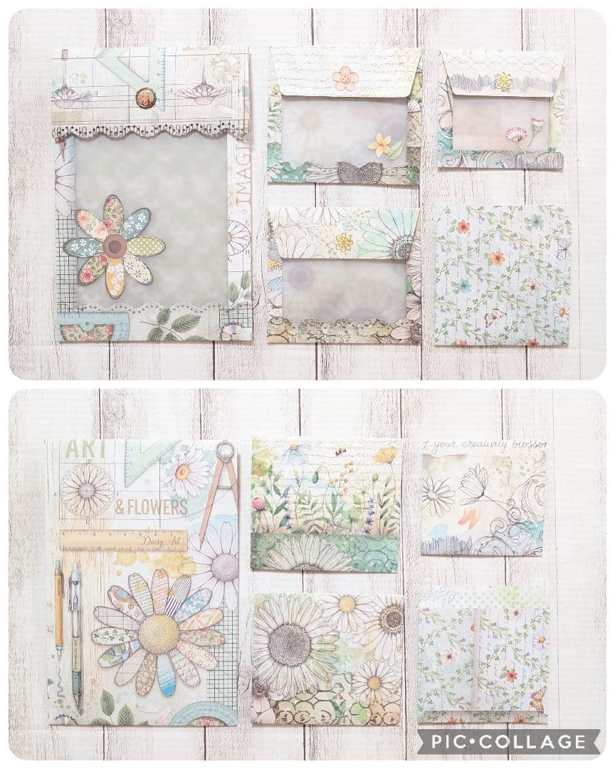 おすそ分けファイル♡ 春の新作スタンペリア・DAISY art♡ A5サイズ♡