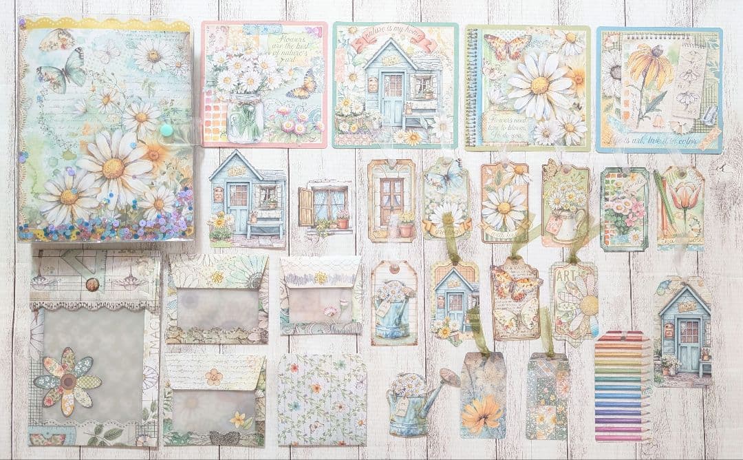 おすそ分けファイル♡ 春の新作スタンペリア・DAISY art♡ A5サイズ♡