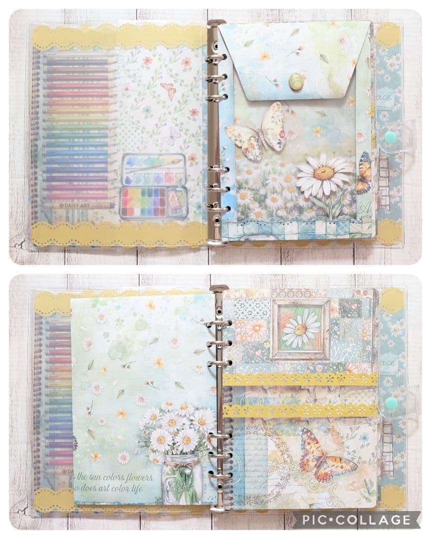 おすそ分けファイル♡ 春の新作スタンペリア・DAISY art♡ A5サイズ♡