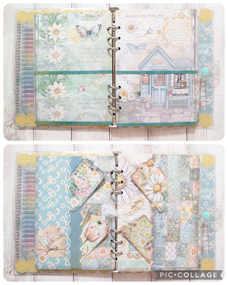 おすそ分けファイル♡ 春の新作スタンペリア・DAISY art♡ A5サイズ♡