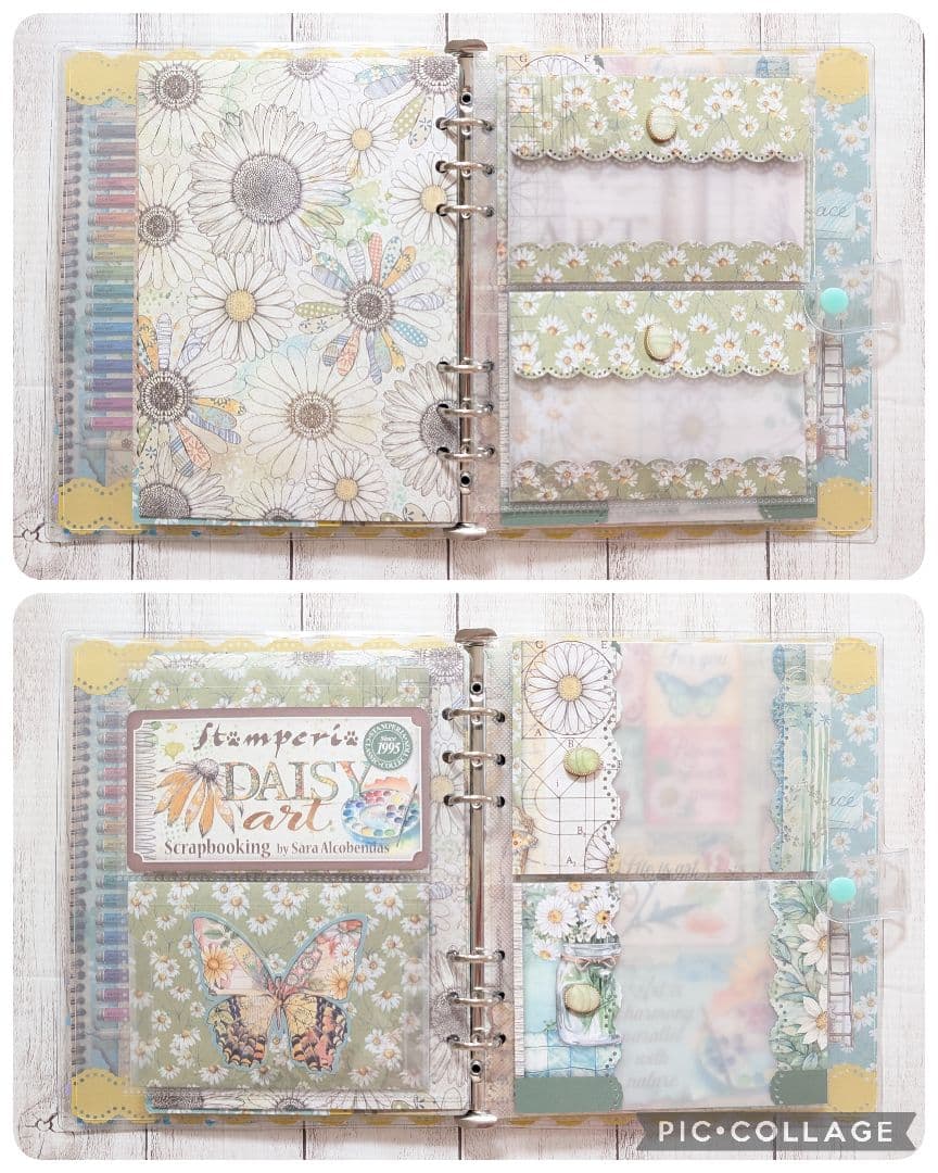 おすそ分けファイル♡ 春の新作スタンペリア・DAISY art♡ A5サイズ♡