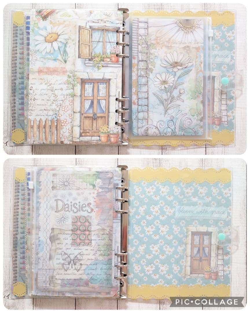 おすそ分けファイル♡ 春の新作スタンペリア・DAISY art♡ A5サイズ♡