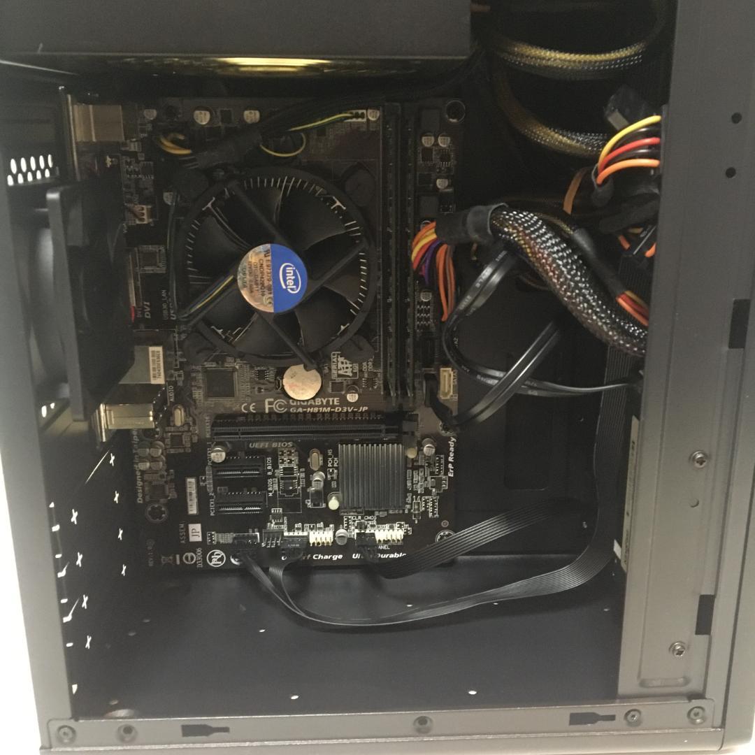 値下【ケース新品】 GA-H81M SSD Win11 オフィス付