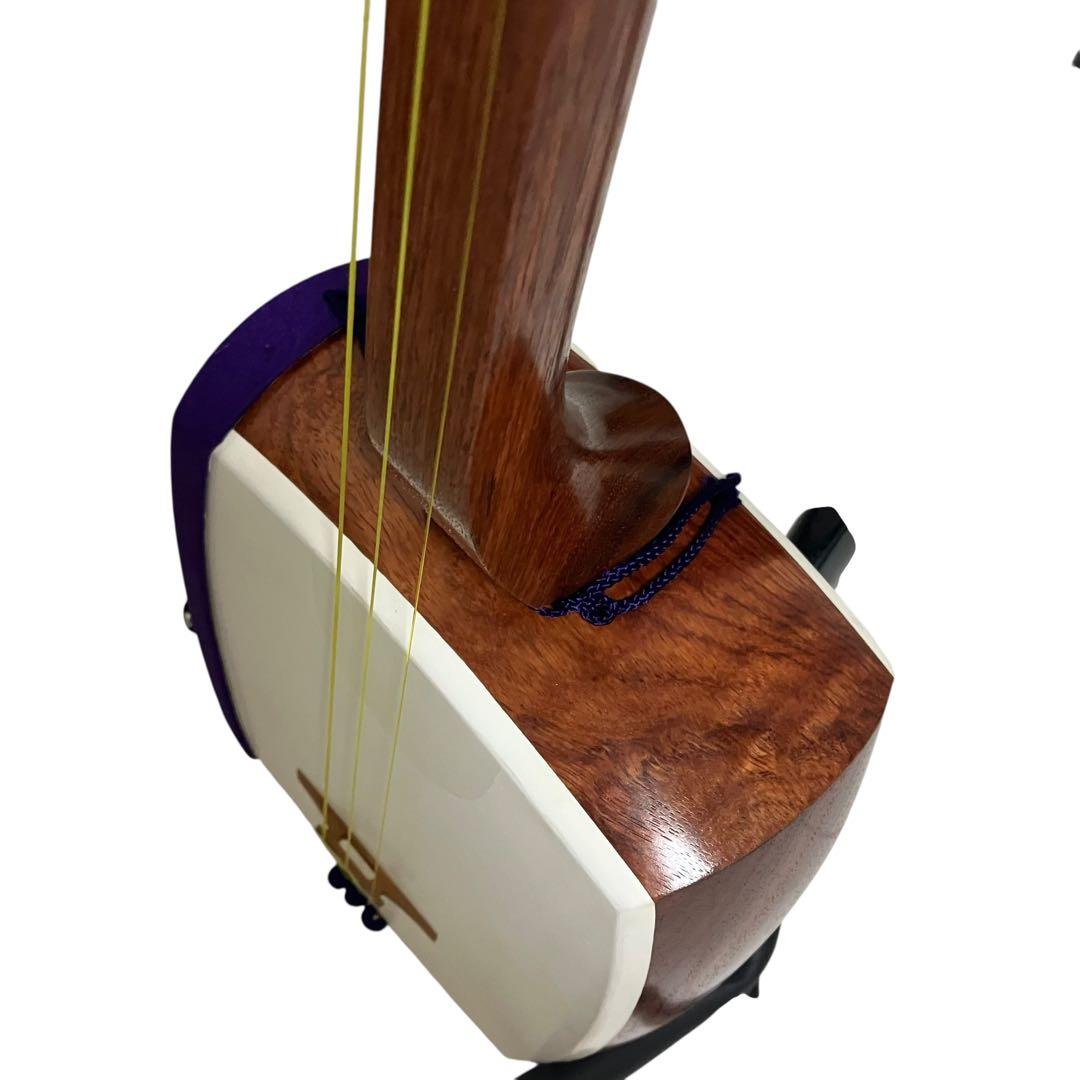 三味線 中棹　ハードケース付き　和楽器