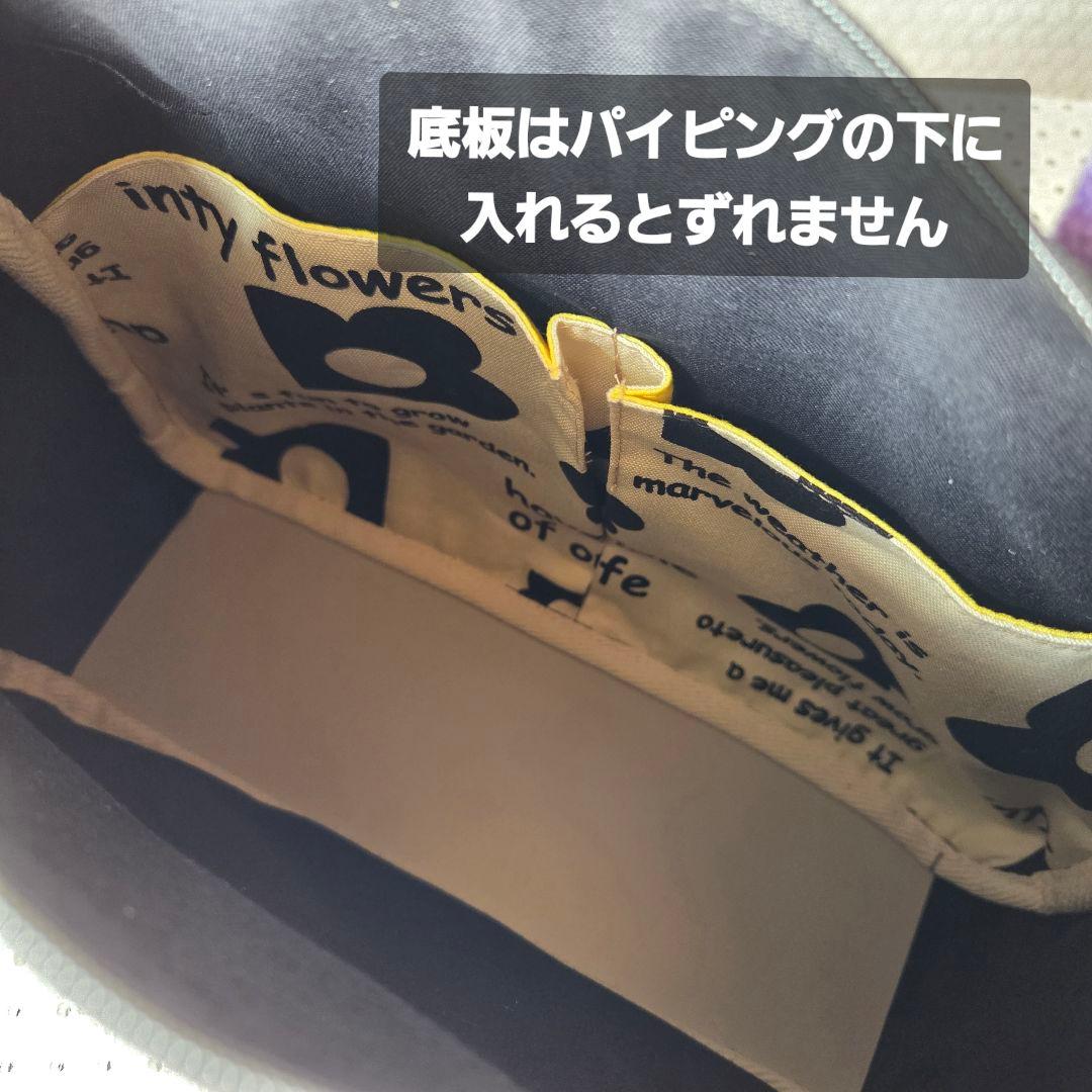 ボストン3way バッグ（M）　デイジー花柄×帆布　ハンドメイド