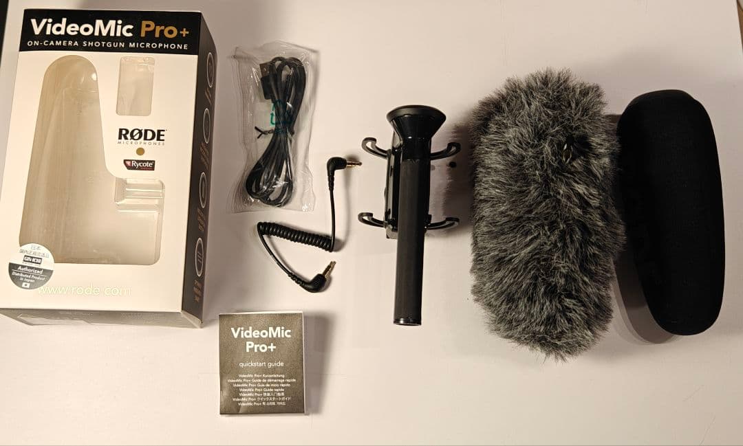 【国内正規品】RODE VideoMic Pro+ おまけ付（DeadCat等）
