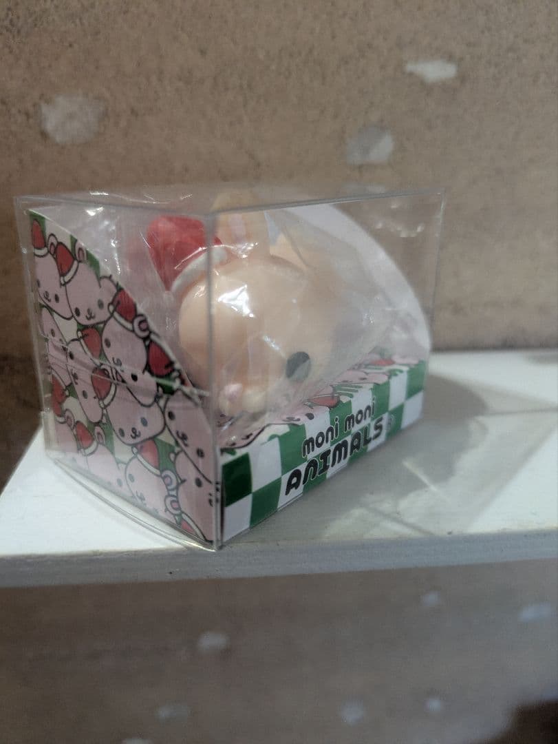 monimoniANIMALS 限定品 サンタうさぎ (箱折りたたみの梱包)