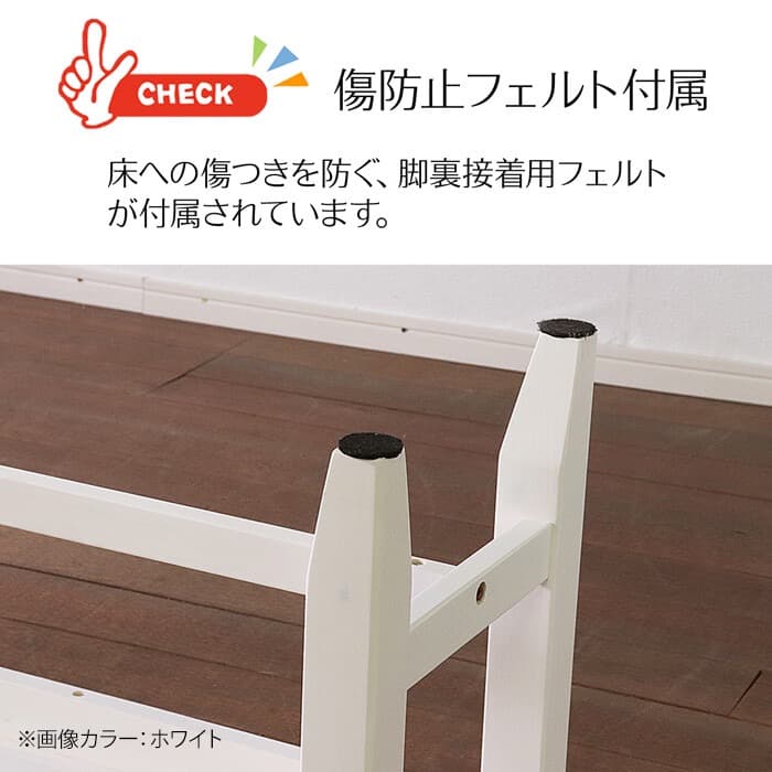 リビングデスク　幅140×奥行60cm　ナチュラル　テーブル　リビング　カウンタ