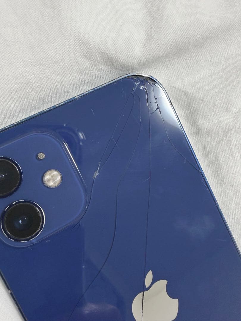 iPhone12 128GB SIMフリー 動作良好 背面割れあり