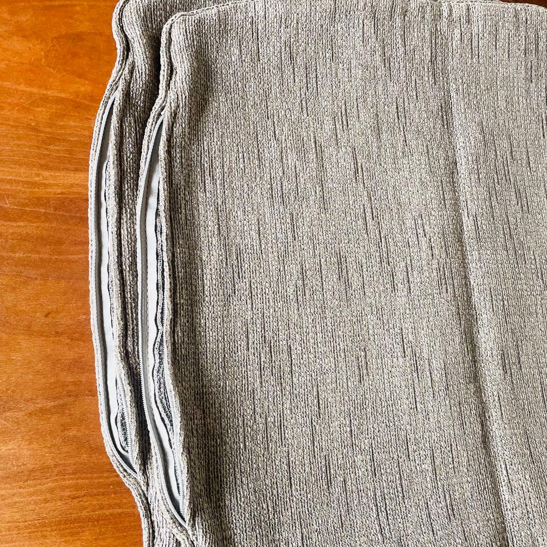 arflex アルフレックス クッションカバー ライトブラウン系 2枚セット