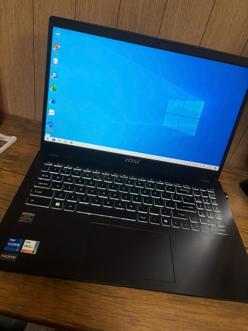 Windowsノート本体 MSI Modern15 i7-RAM16GB SSD512GB