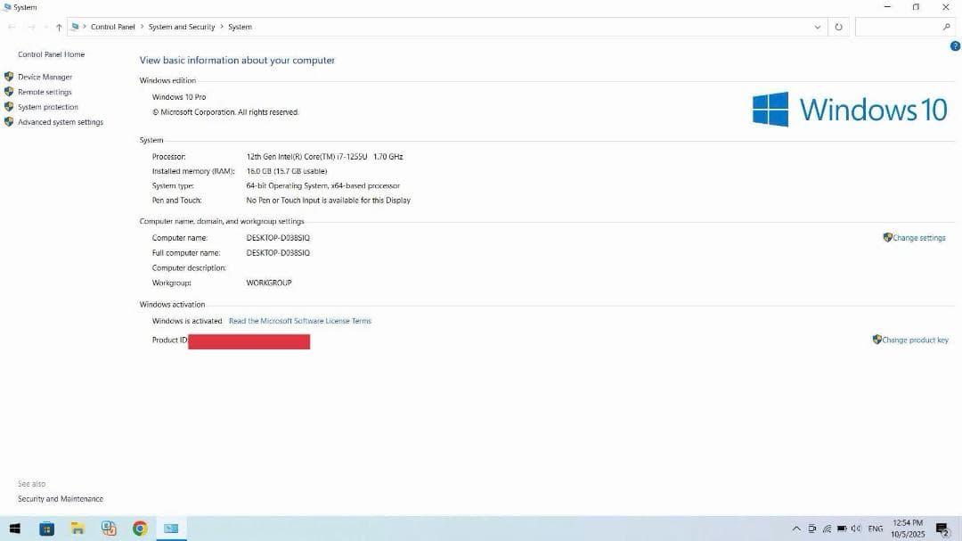 Windowsノート本体 MSI Modern15 i7-RAM16GB SSD512GB