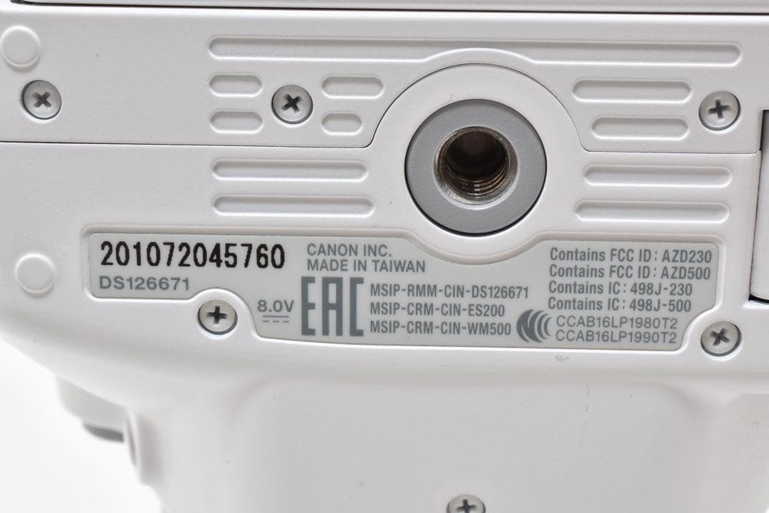 ❤️Canon Kiss X9❤️ ホワイト レンズキット 一眼レフ 初心者おすすめ