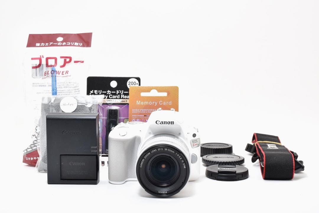 ❤️Canon Kiss X9❤️ ホワイト レンズキット 一眼レフ 初心者おすすめ