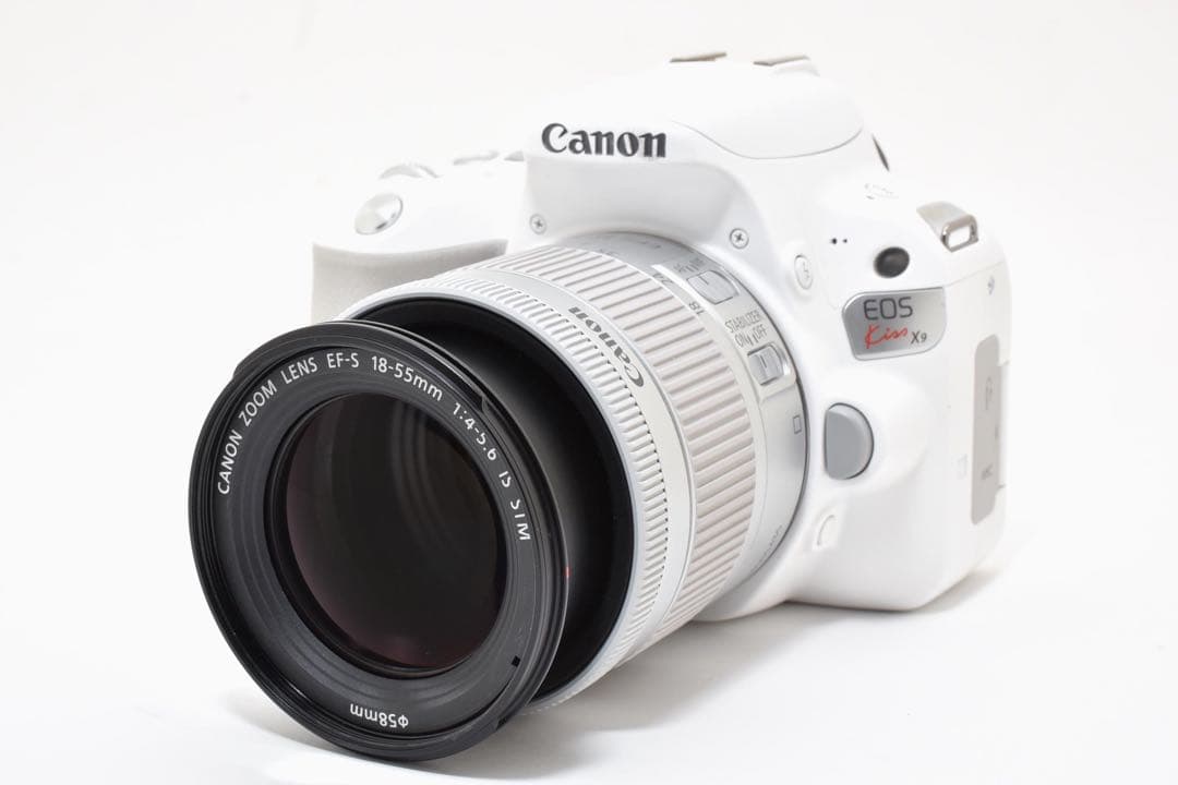 ❤️Canon Kiss X9❤️ ホワイト レンズキット 一眼レフ 初心者おすすめ