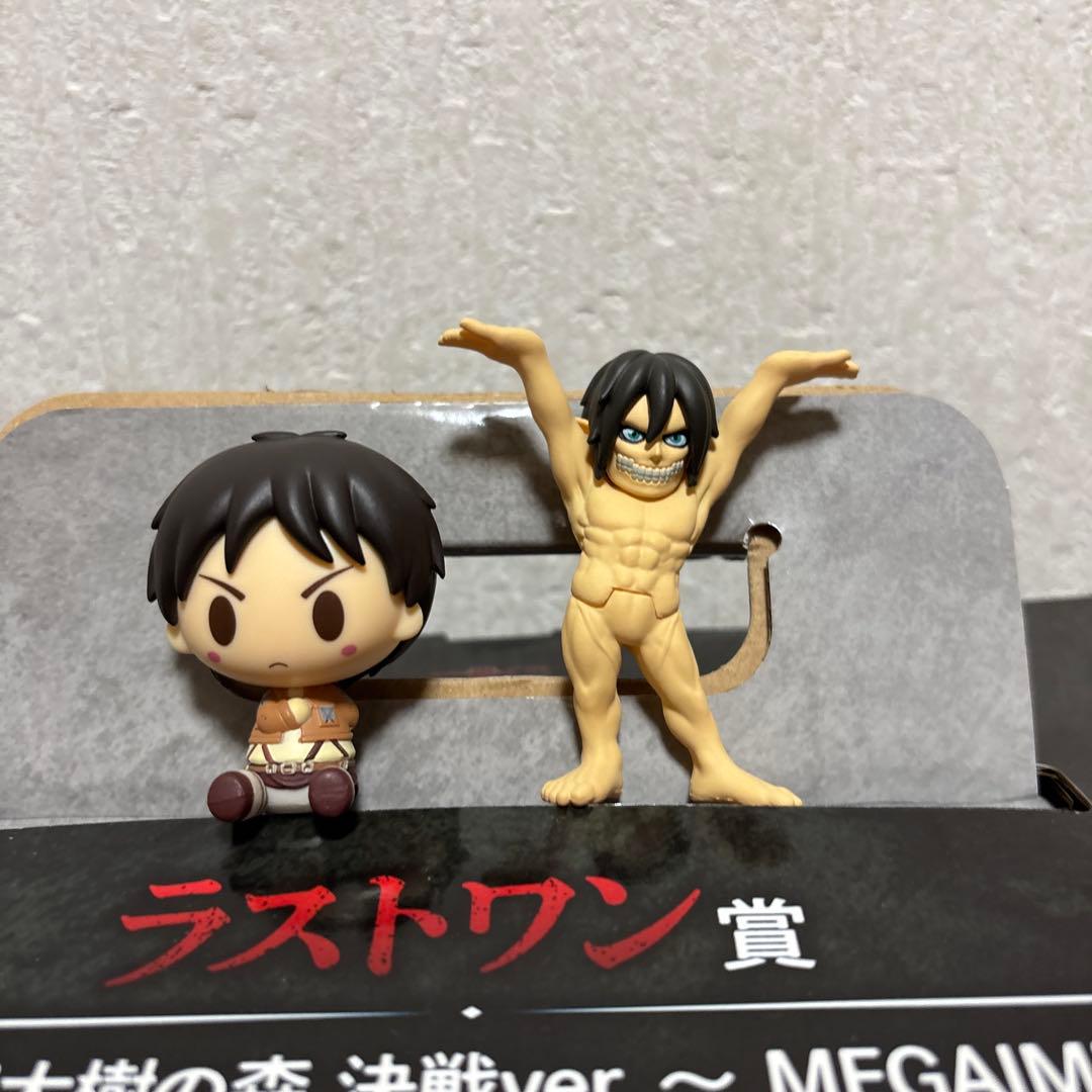 一番くじ 進撃の巨人〜壁の外の世界〜 ラストワン賞 エレン（巨人）　おまけ付き