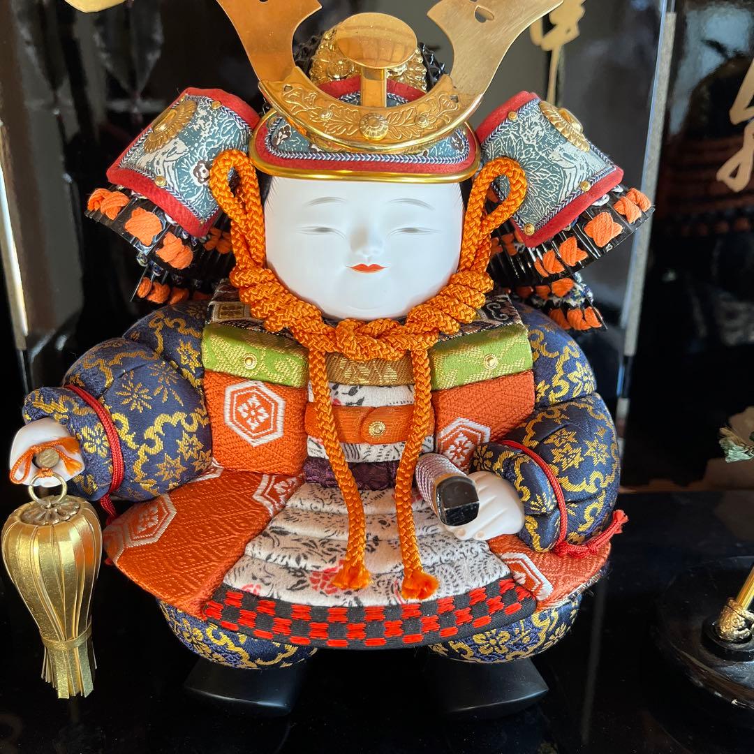 おぼこ大将 石川潤平作 乾坤一擲 五月人形