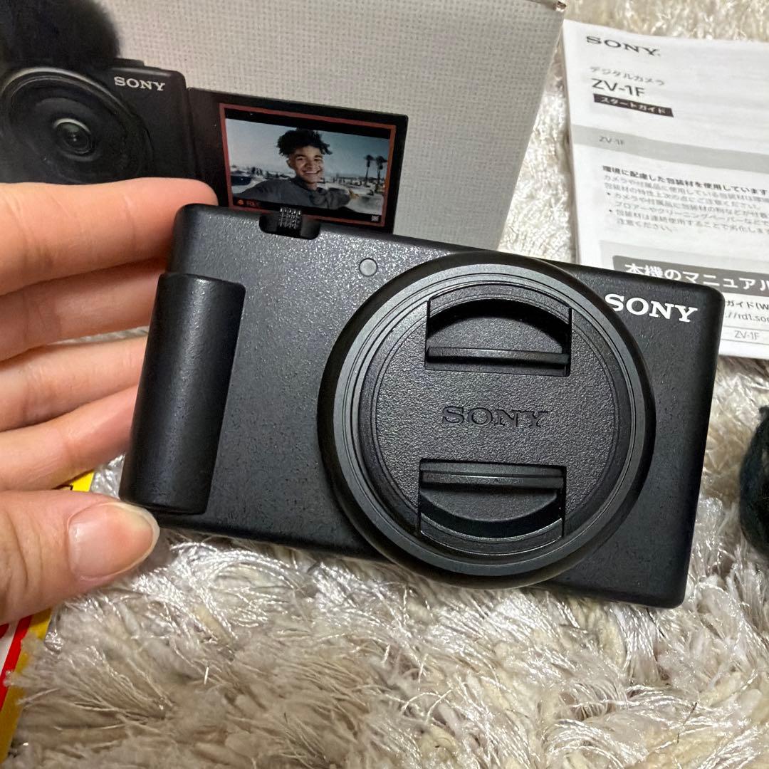 SONY デジタルカメラ VLOGCAM ZV-1F