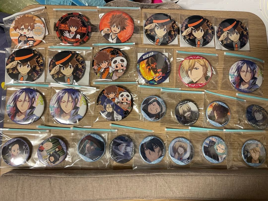 d*2様 【リボーン】缶バッジ・アクリルキーホルダー・グッズ・カード・紙類まとめ