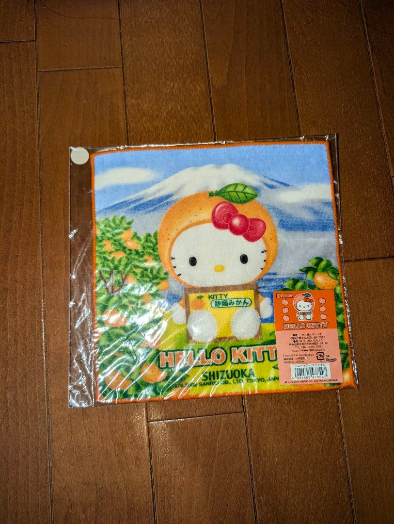 ハンカチ　プチタオル　ご当地キティ　サンリオ　2001年　2002年