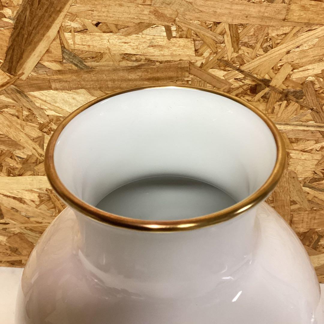 OKURA大倉陶器　『われもこう』フラワーベース　高級花瓶　インテリア（H69）