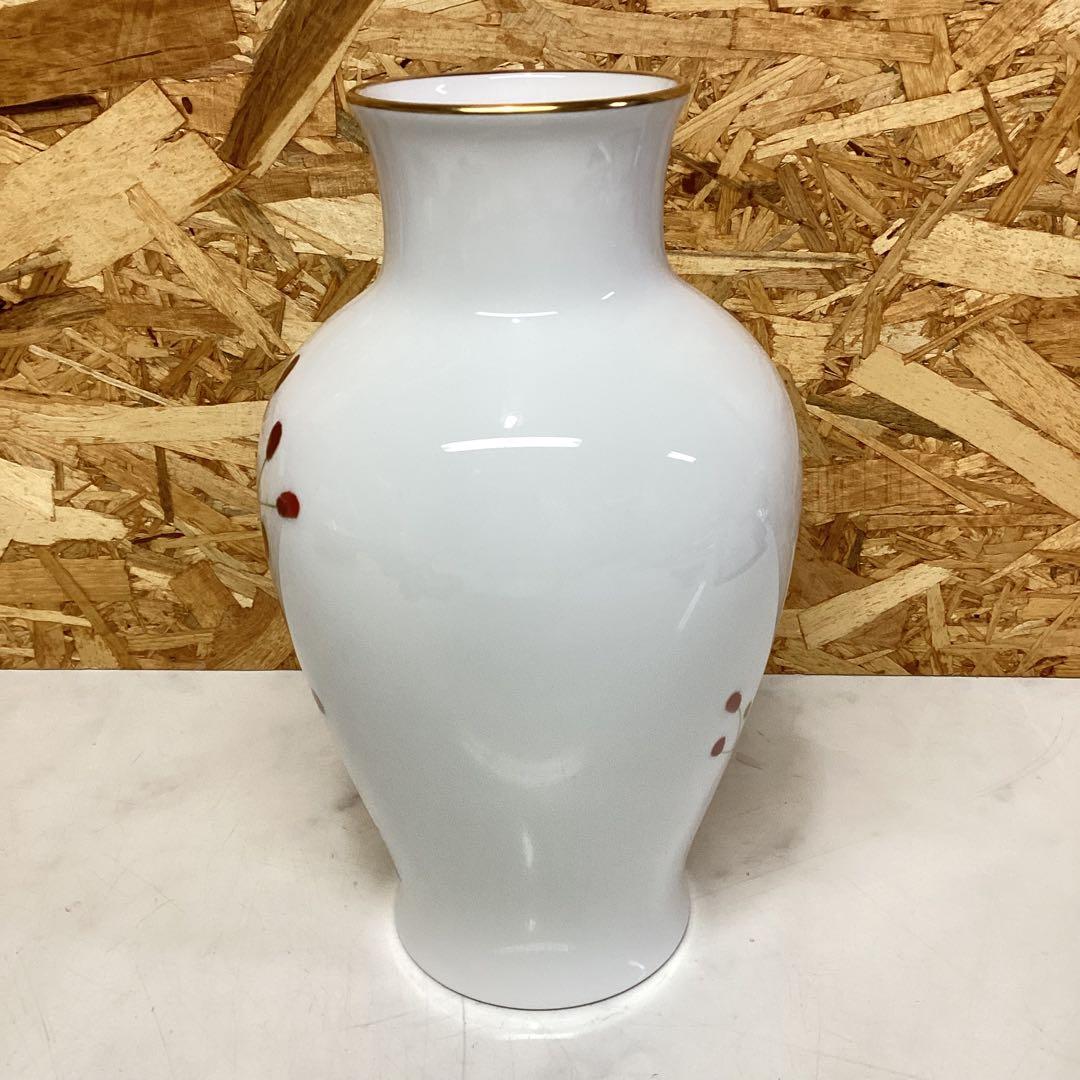 OKURA大倉陶器　『われもこう』フラワーベース　高級花瓶　インテリア（H69）