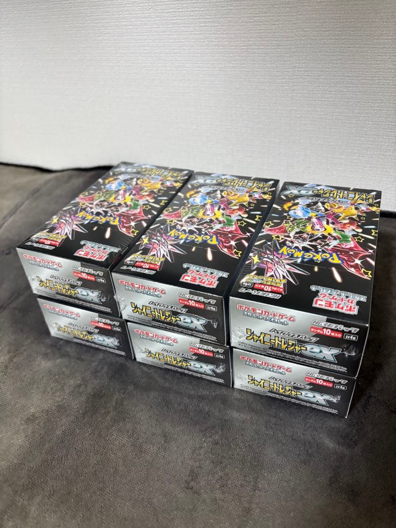 ポケモンカードゲーム シャイニートレジャーEX 6個セット box