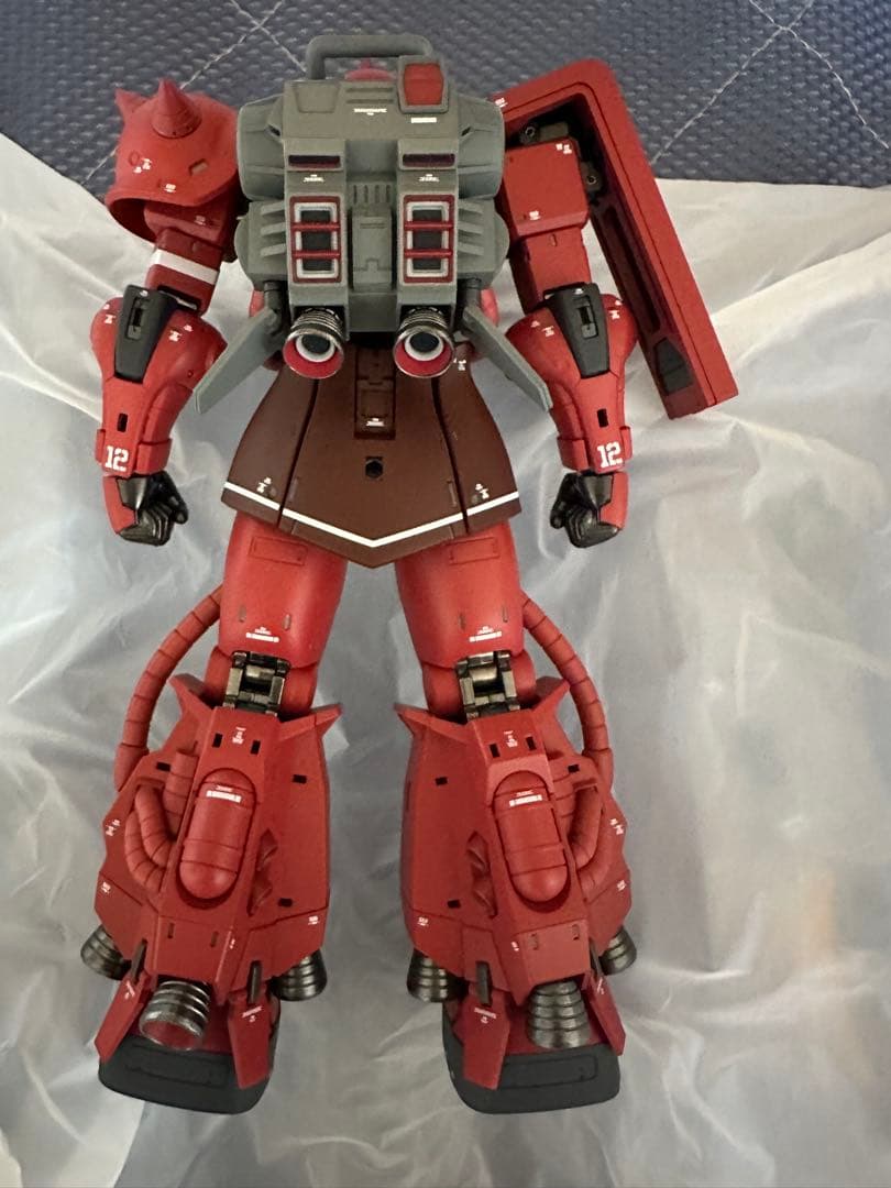 開封品　メタルコンポジット　シャア専用高機動型ザクⅡ