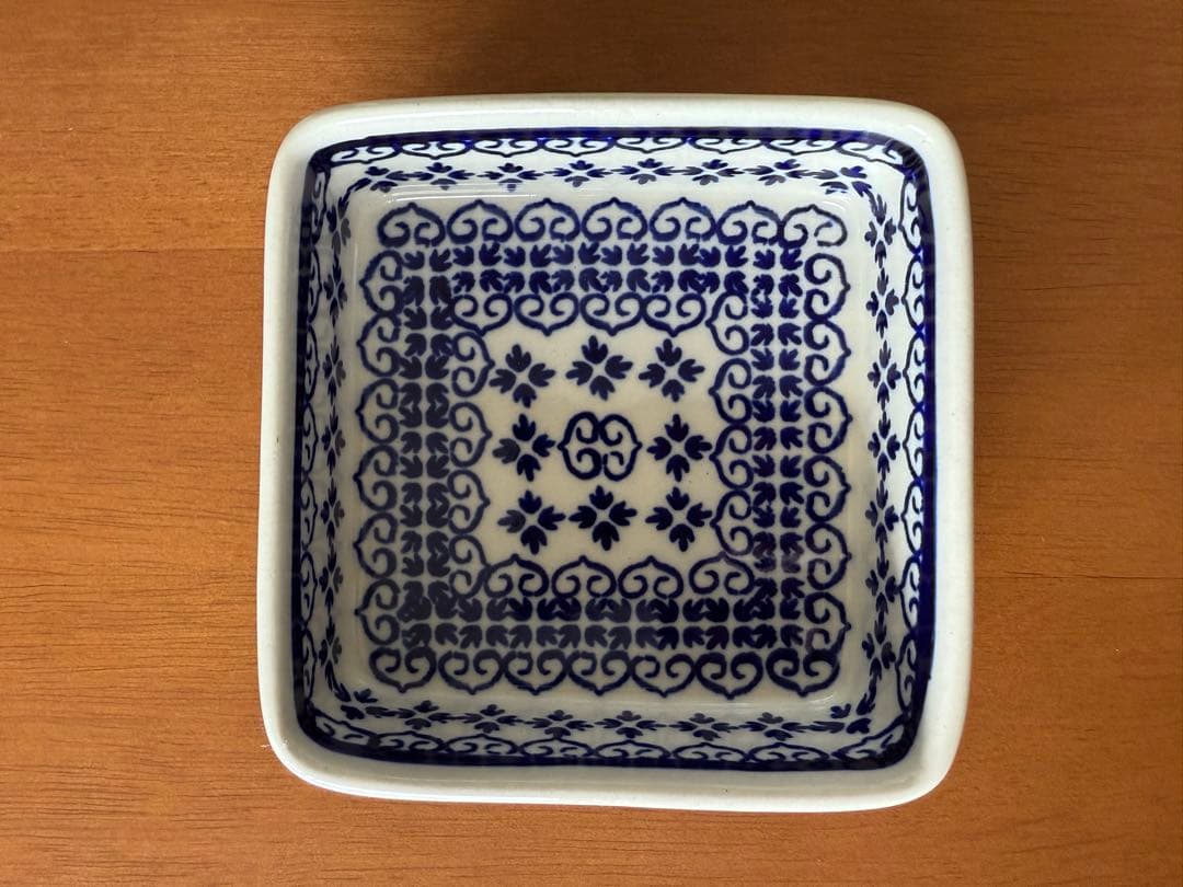 【美品】ポーランド陶器　ボレス社　スクエアボウル３点