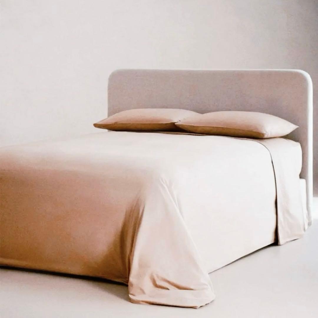 ザラホーム　100%コットンパークレ　180TC 掛布団カバー　シーツ　枕カバー