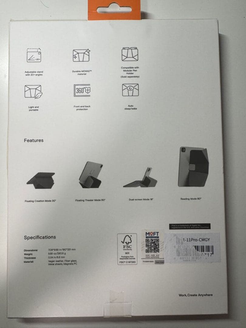 MOFT DYNAMIC FOLIO iPad Pro 11インチ　M4用ケース